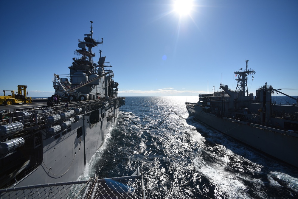 USS Bataan action