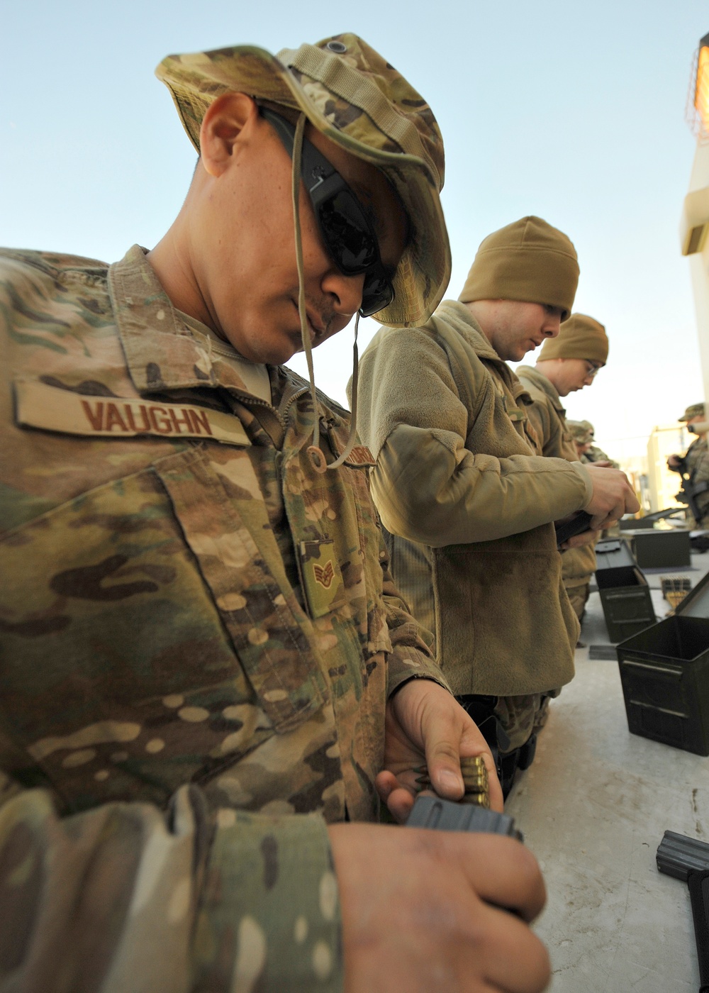 AMMO Airman makes the rounds at Bagram
