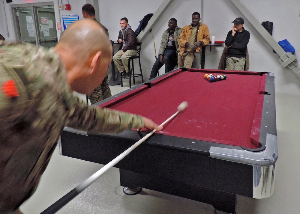 Bagram tournaments attract the right 'pool' of people