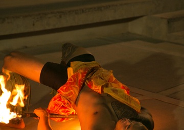 Status of Forces Agreement personnel celebrate new USO facility’s grand opening on Camp Kinser