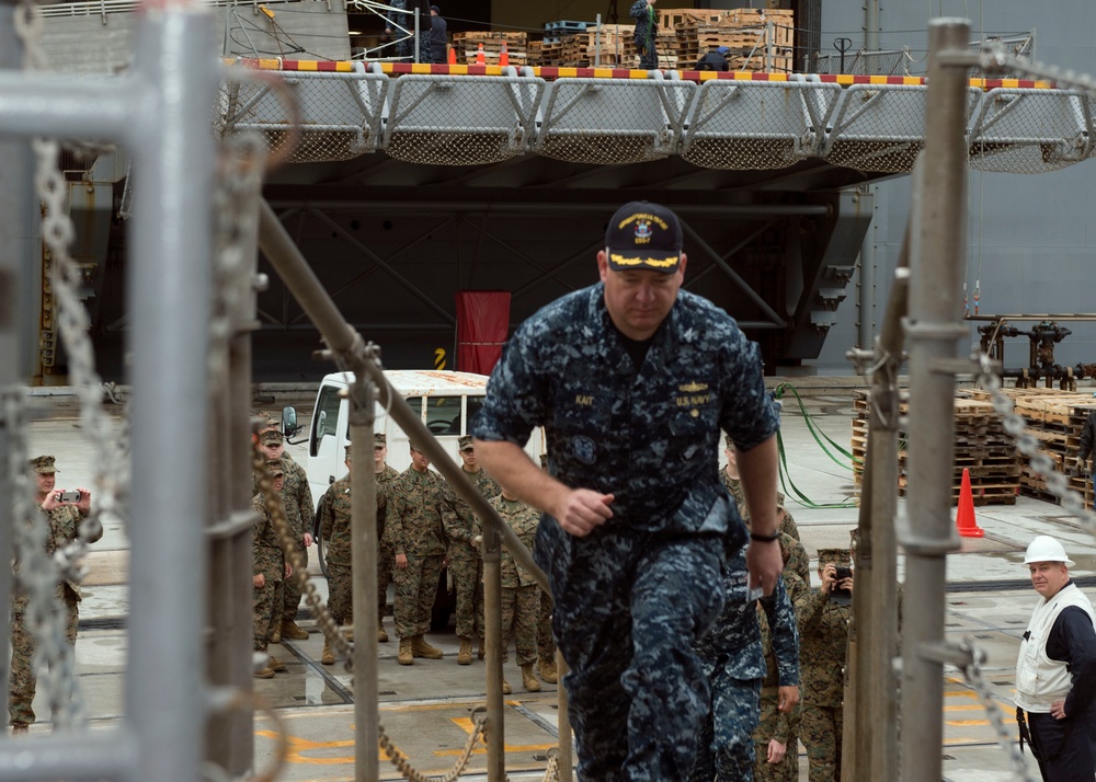 USS Germantown operations