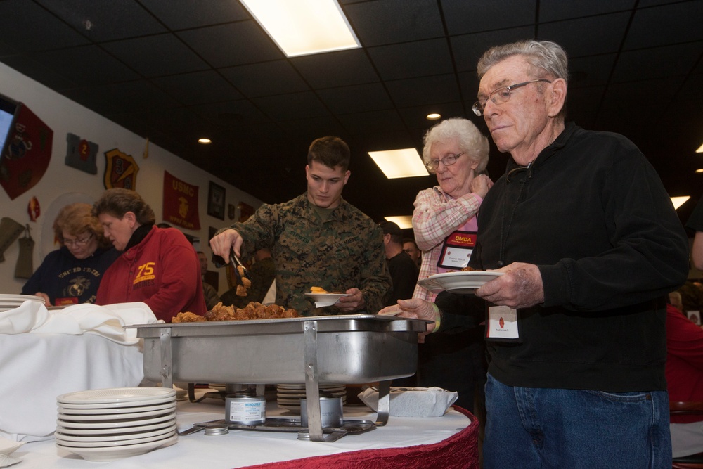 75th 2nd Marine Division Anniversary Sergeants Major Reception