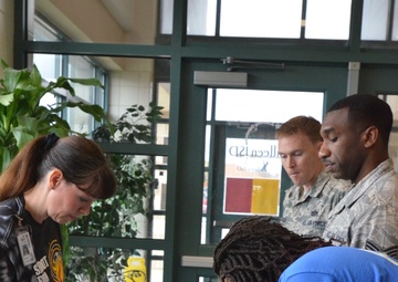 Airmen from 9th ASOS hosts blood drive