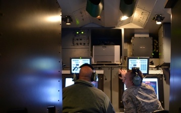 Air control technicians train during Sentry Savannah exercise