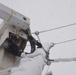 87th CES repairs downed power pole