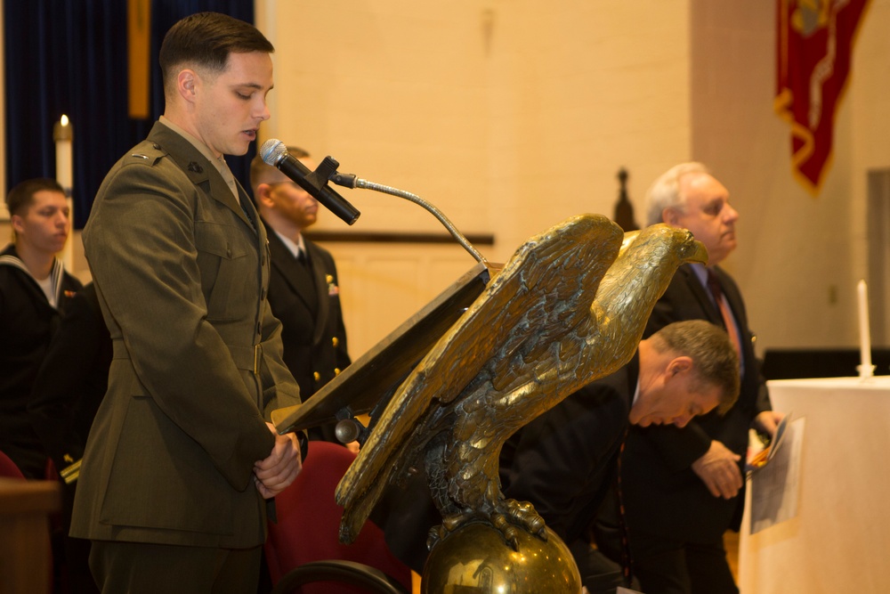 2nd Marine Division 75th Anniversary Memorial Service