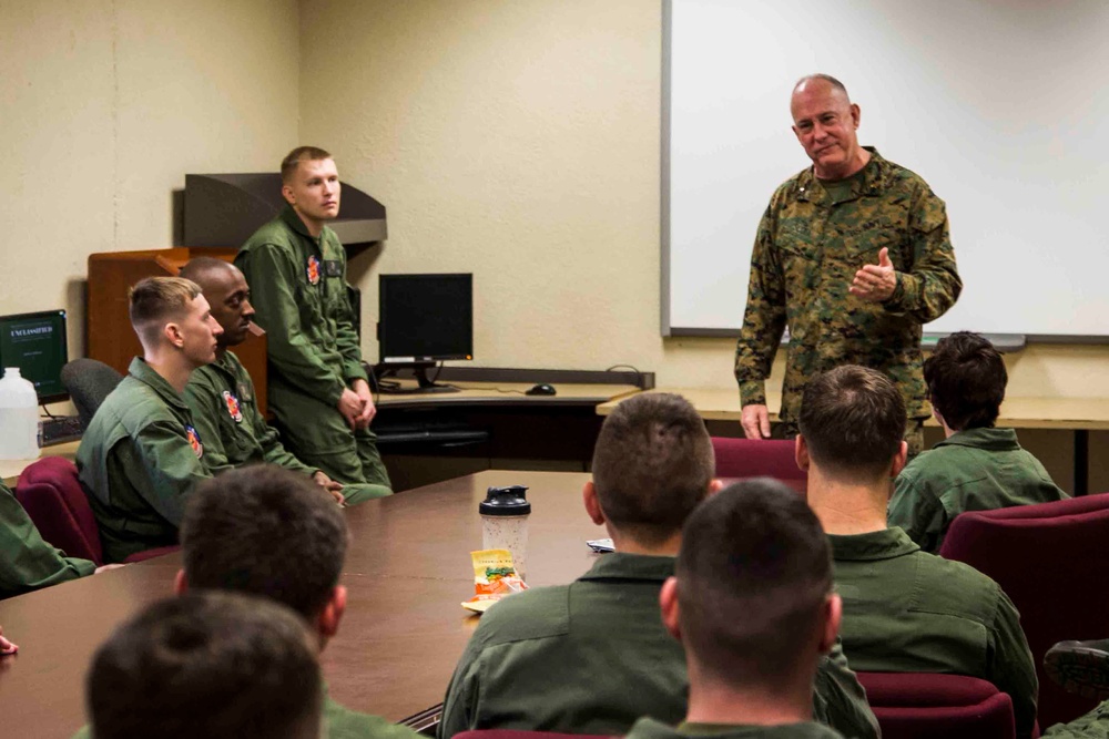 Chaplain of the Marine visits Fightertown