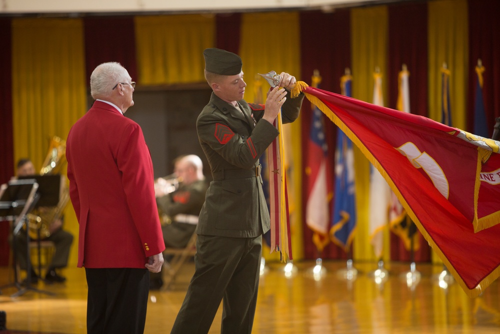 2d Marine Division 75th Anniversary Battle Colors Rededication and Award Ceremony