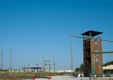 OTS students practice teambuilding skills