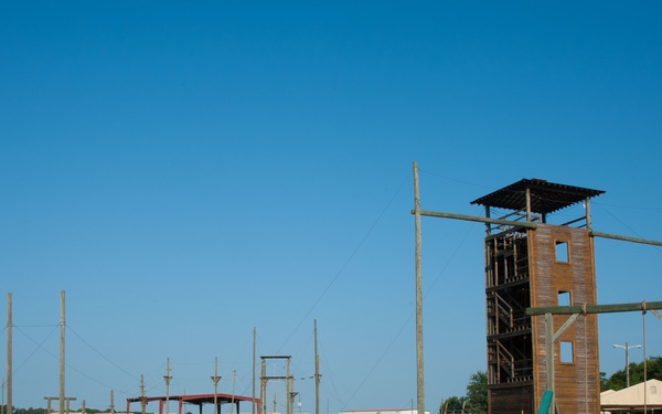 OTS students practice teambuilding skills