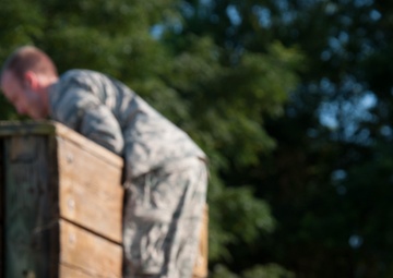 OTS students practice teambuilding skills