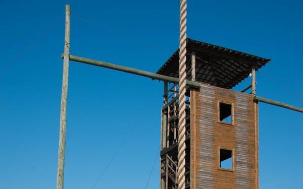 OTS students practice teambuilding skills