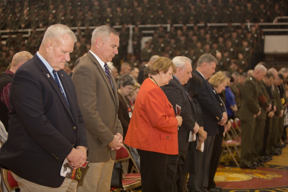 2d Marine Division 75th Anniversary Battle Colors Rededication and Award Ceremony