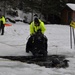 Ice diving course