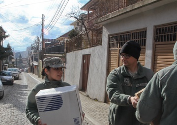 345th Combat Support Hospital delivers medical supplies to U.S Embassy in Kosovo