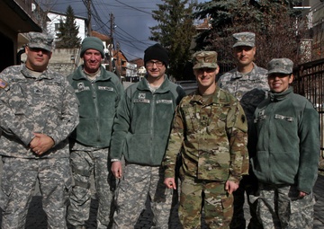345th Combat Support Hospital delivers medical supplies to U.S Embassy in Kosovo