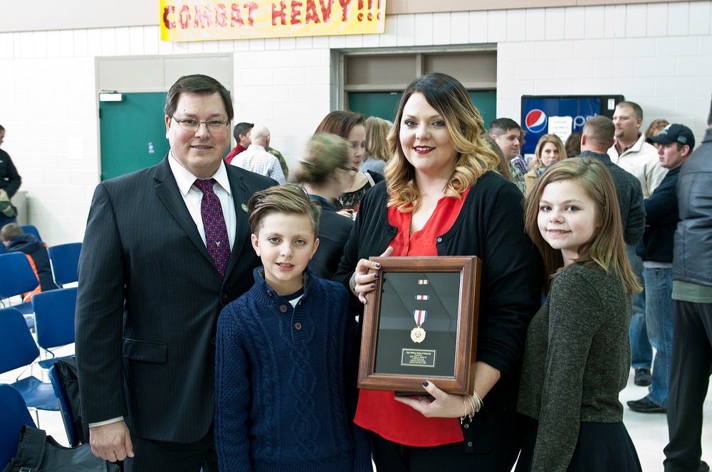 Soldier receives Ohio Military Medal of Distinction