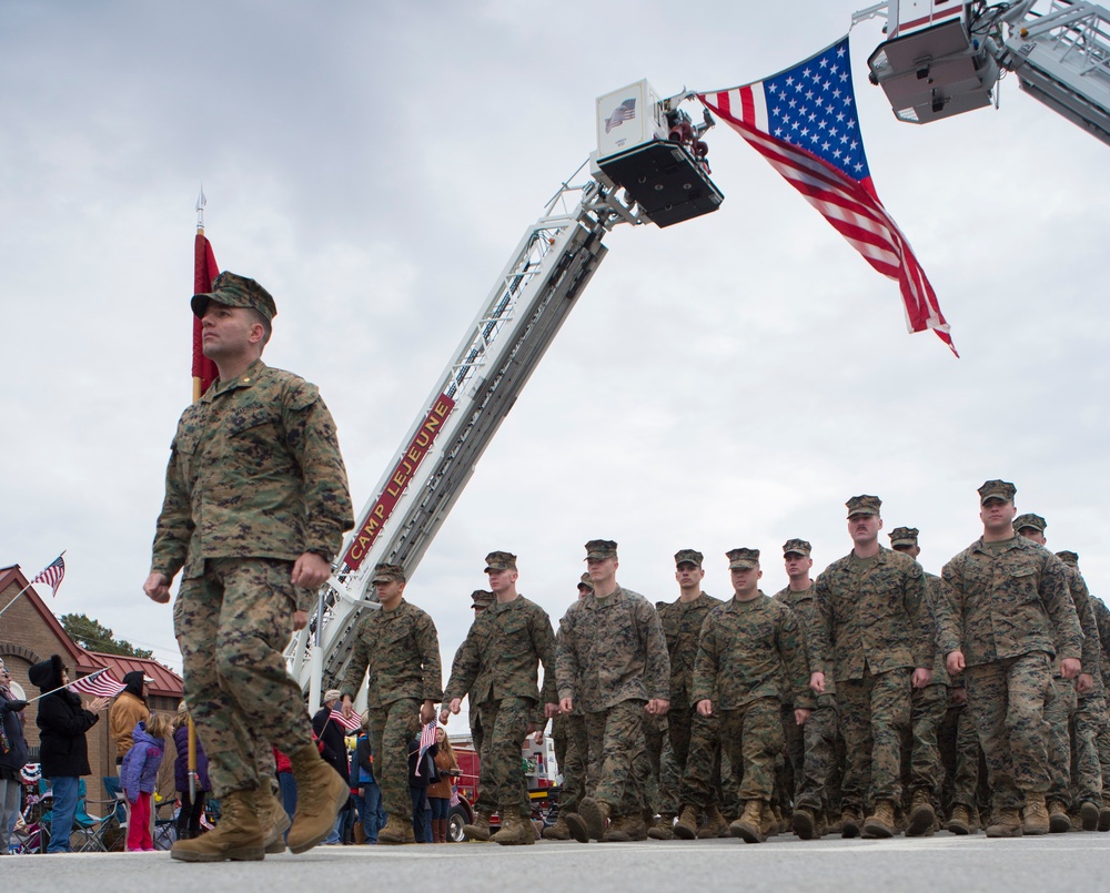 2d Marine Division 75th Anniversary Parade