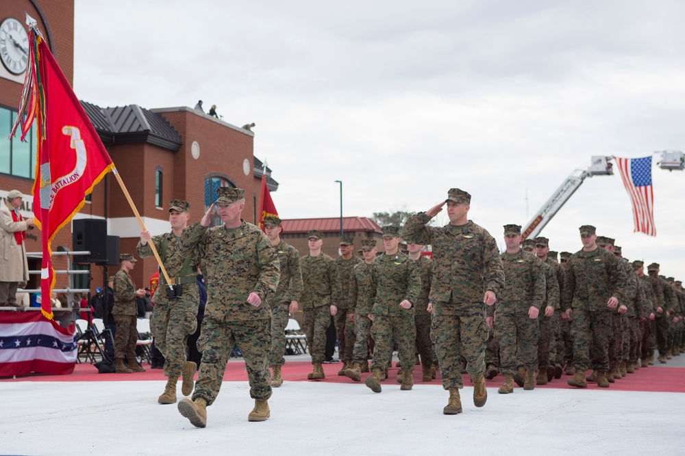 2d Marine Division 75th Anniversary Parade