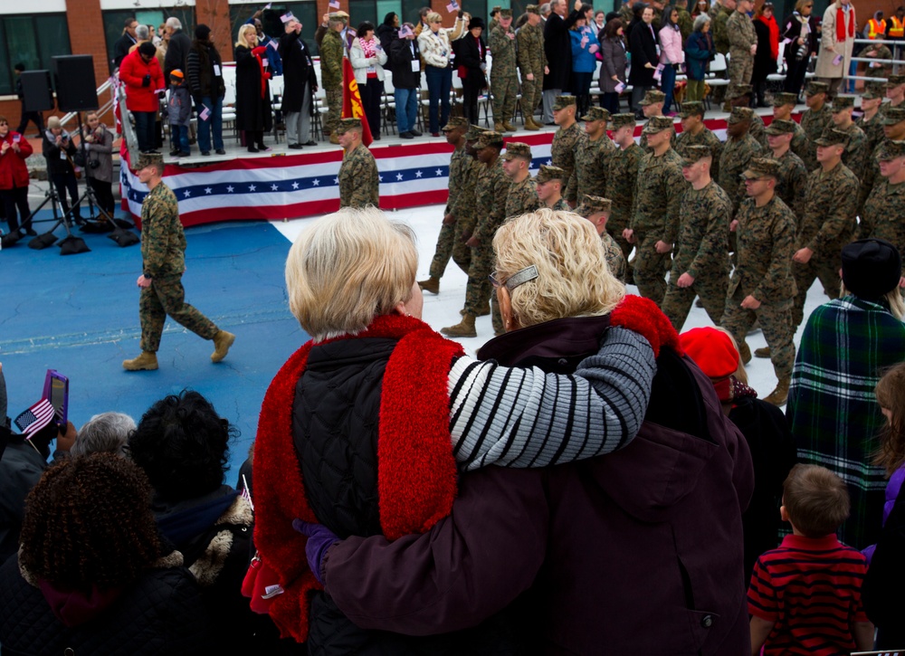 2nd Marine Division 75th Anniversary Parade