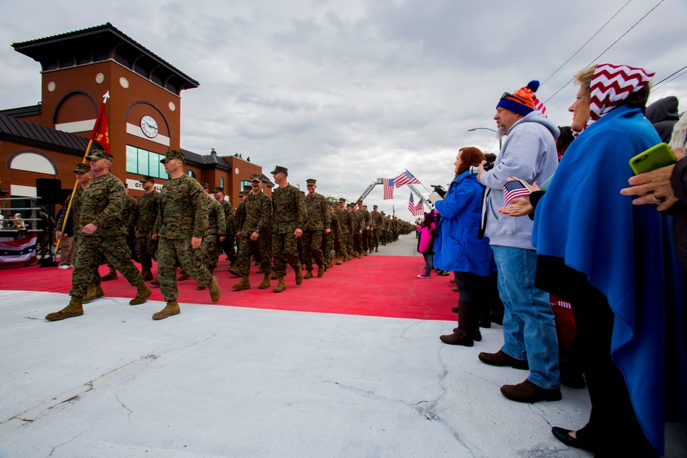 2nd Marine Division 75th Anniversary Parade