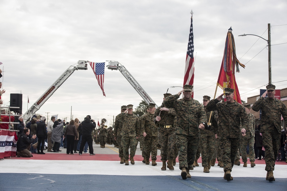 2nd Marine Division 75th Anniversary Parade