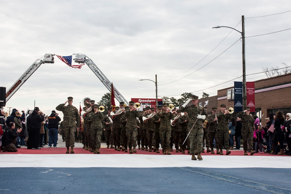 2nd Marine Division 75th Anniversary Parade