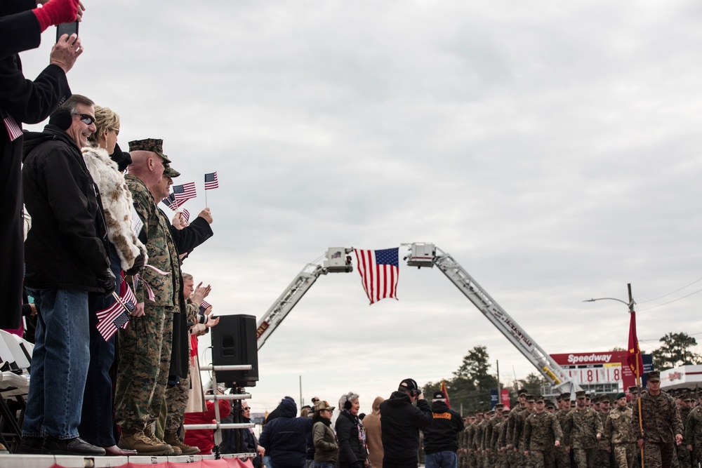 2nd Marine Division 75th Anniversary Parade