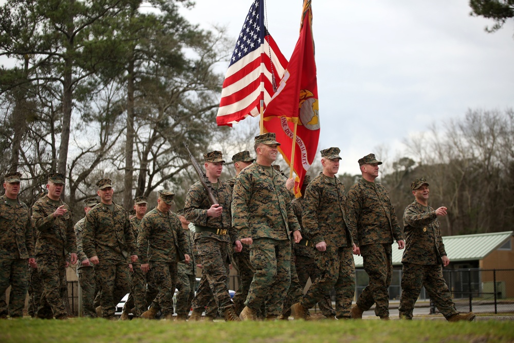 2nd Marine Division honored, community thanked for 75 faithful years