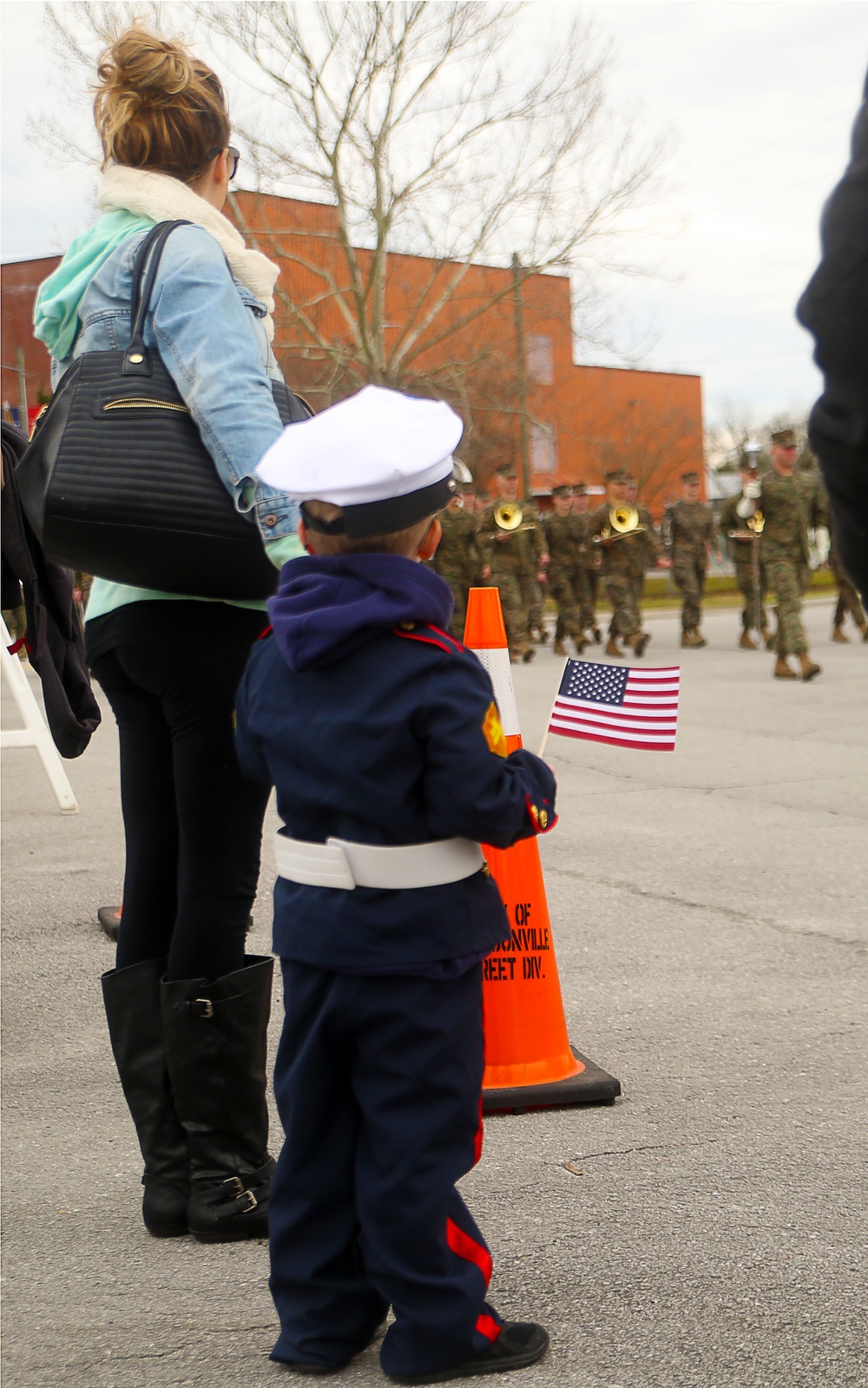 2nd Marine Division honored, community thanked for 75 faithful years