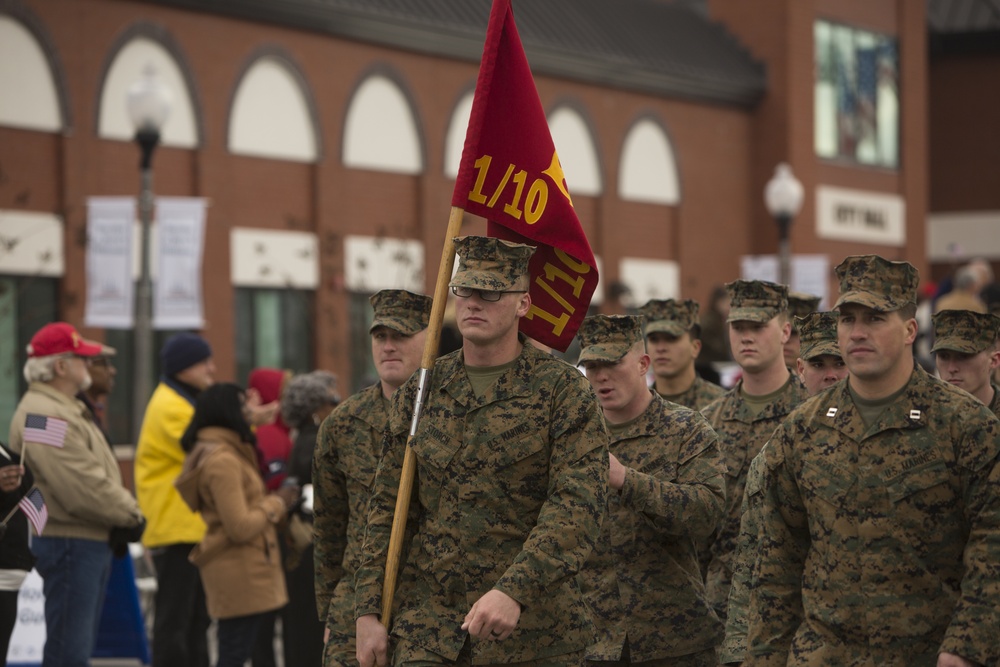 2D Marine Division 75th Anniversary Parade