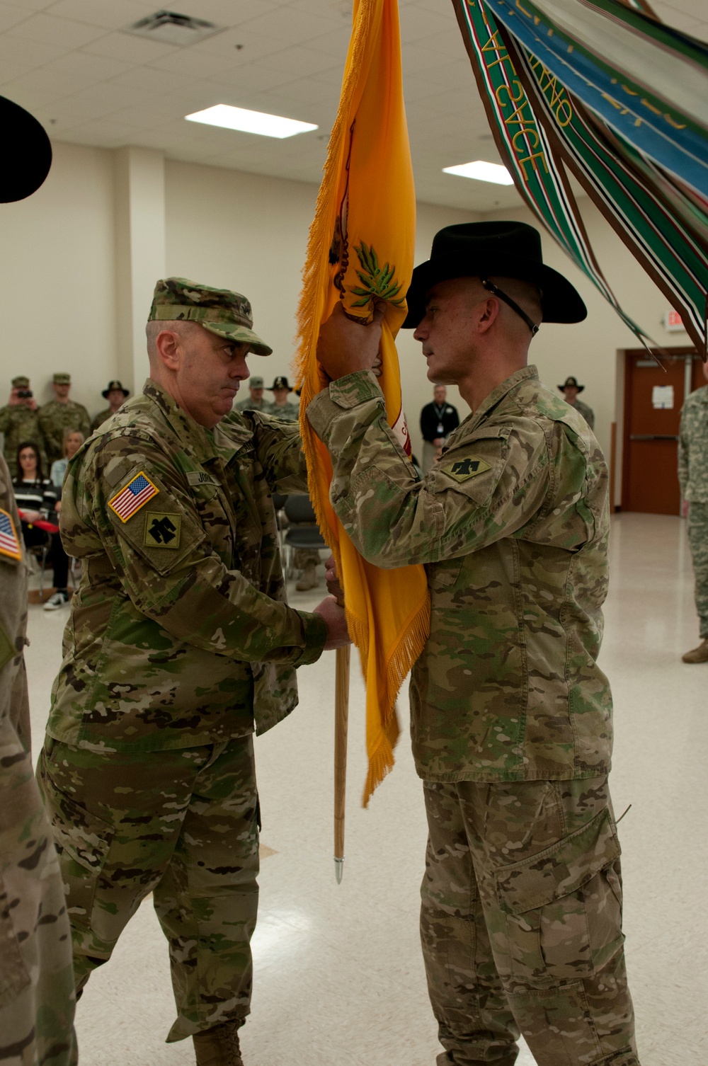 Oklahoma cavalry welcome new leader