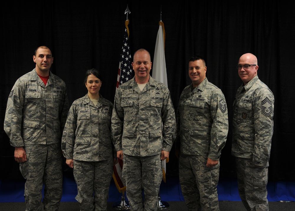 ANG command chief visits 104th Fighter Wing