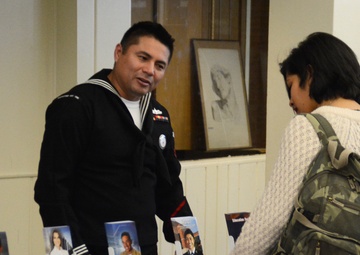 Navy recruiting visits Long Island school