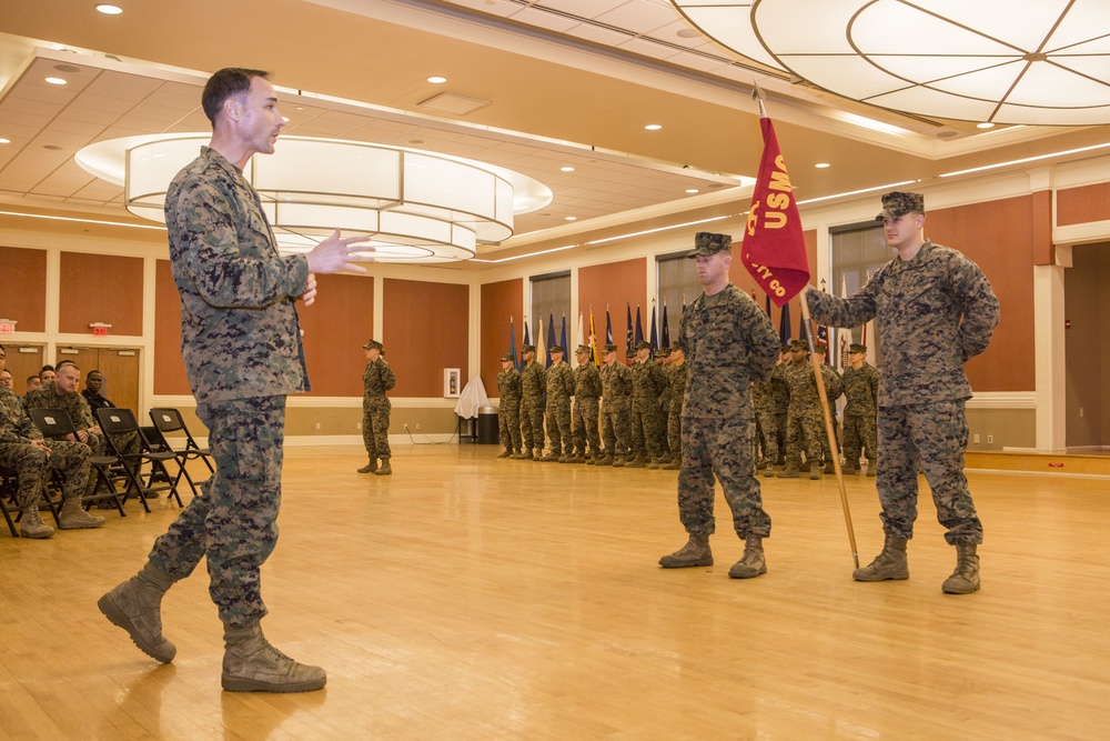 Provost Marshal Office Change of Command