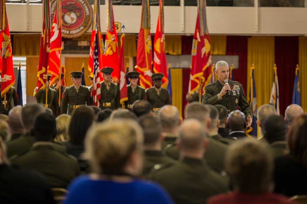 A Division’s dedication: 2nd Marine Division rededication and award ceremony