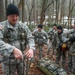 US Army military mountaineering instructor teaches students