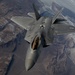 Red Flag 16-1: F-22 Raptor refuel