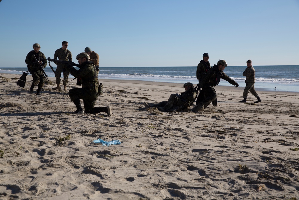 Exercise Iron Fist 2016: JGSDF Conducts Beach Raid Training on Camp Pendleton