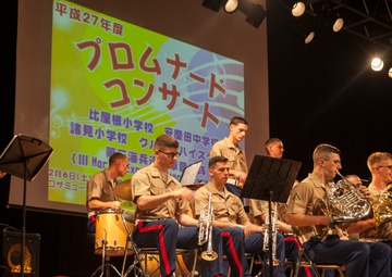 III MEF Band brightens Okinawa City with music