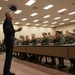 SECNAV visits Marine officer training at Quantico