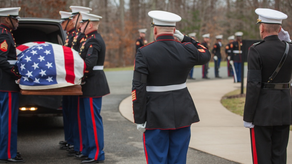 Former top Marine aviator laid to rest
