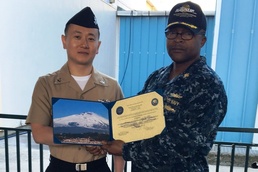 NAVSUP FLC Sigonella Sailor earns Information Dominance Warfare Pin