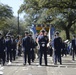 Coast Guard Ceremonial Honor Guard participates in Krewe of Rex Mardi Gras parade