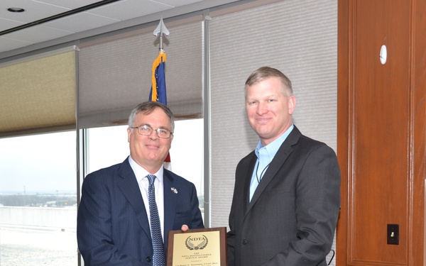 Exchange associate wins prestigious award from National Defense Transportation Association