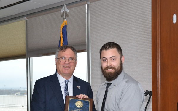 Exchange associate wins prestigious award from National Defense Transportation Association