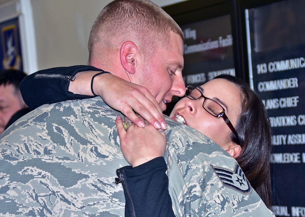 DVIDS - Images - 143rd Airlift Wing Security Forces Airmen return home ...
