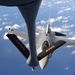 Ohio ANG F-16s refuel over Pacific Ocean