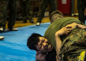U.S. Marines and JGSDF hone combat fighting skills