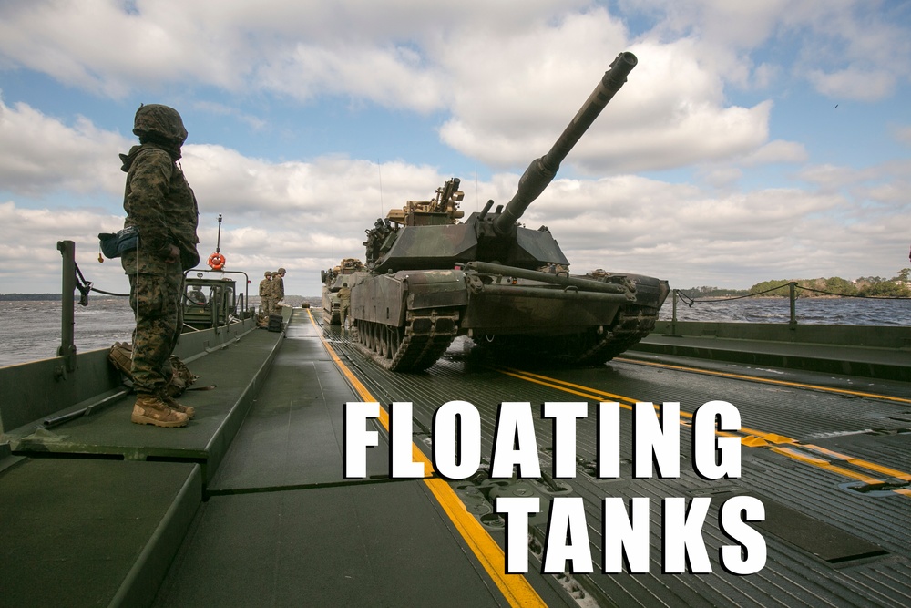 Floating tanks: Bridge Co. provides better mobility to 2nd Tanks